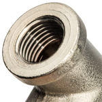 Угольник STOUT никелированный 1/4" ВР/ВР