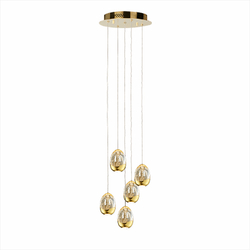 Подвесной светильник MD13003023-5A gold