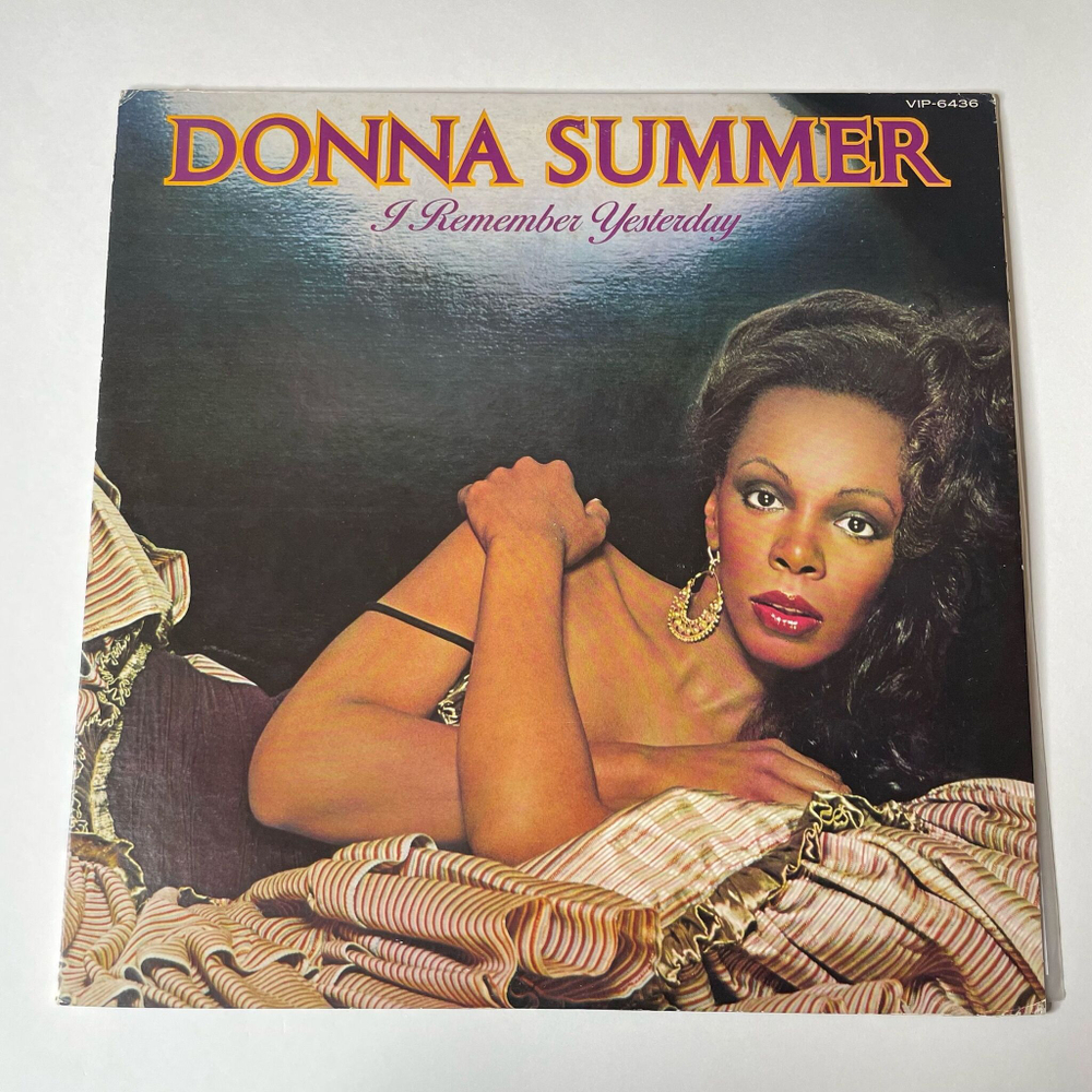 Винтажная виниловая пластинка LP Donna Summer I Remember Yesterday (Japan 1977) (No Obi) (Promo)