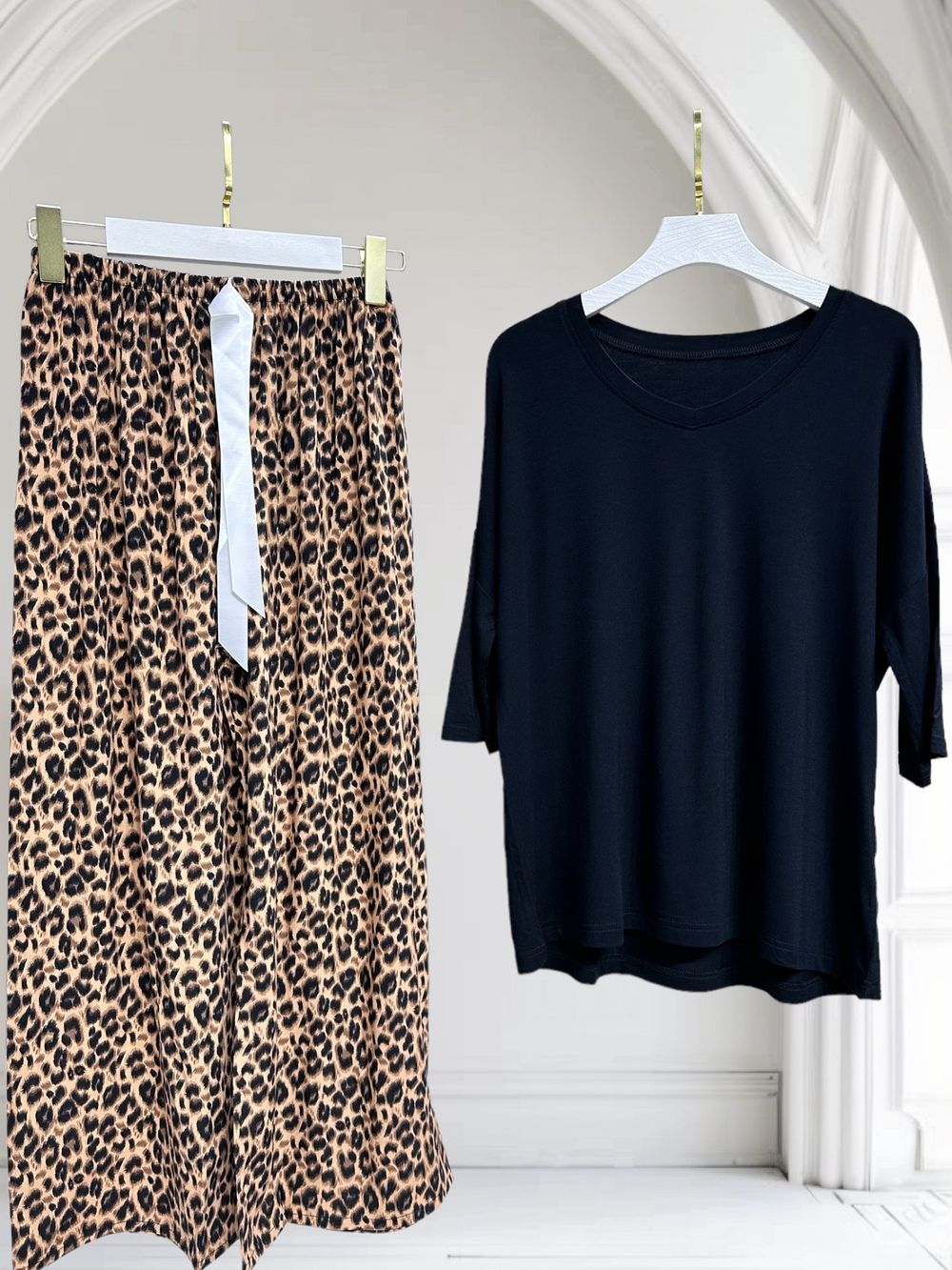 ДО БАМБУК Двойка Штапель Штаны