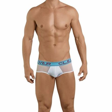 Мужские трусы брифы белые Clever Moda Handsome Brief 502501