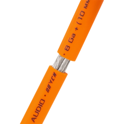DL Audio Raven Power Cable 8 Ga Orange (10 мм²) силовой кабель (бухта 100 м)