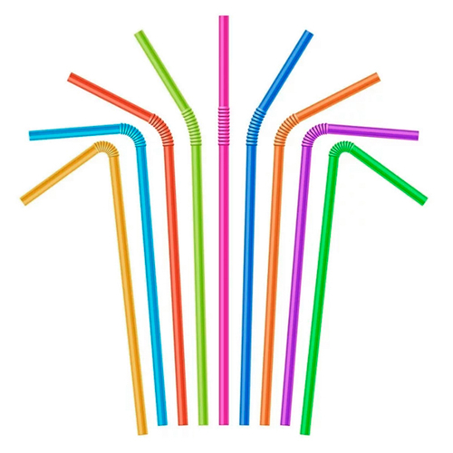 Трубочки для  коктейля АССОРТИ 20 шт