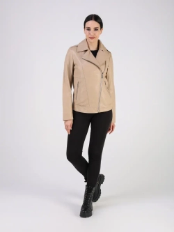 Кожаная куртка демисезонная косуха