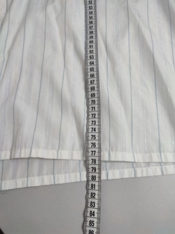 Рубашка Sunline белая в полоску 56 размер