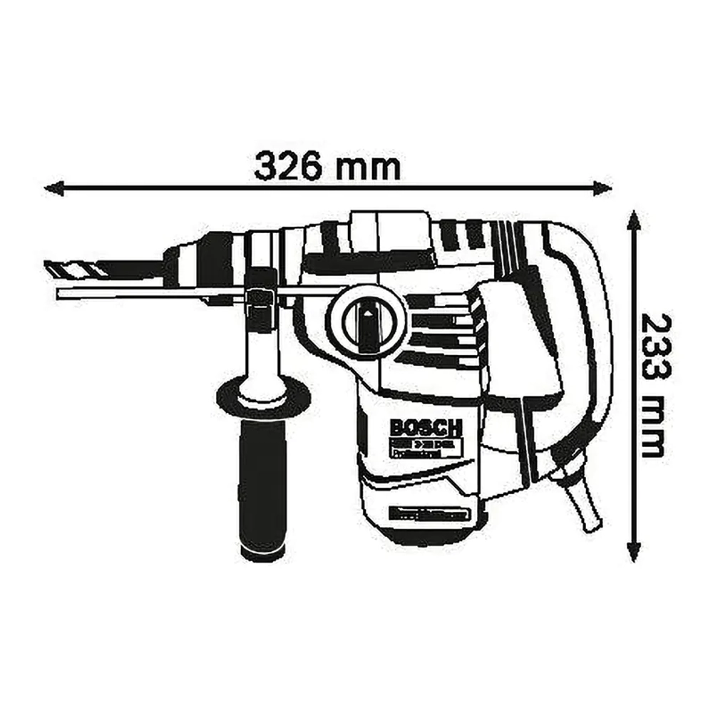 Bosch GBH 3-28 DFR перфоратор SDS-Plus 0.611.24A.000