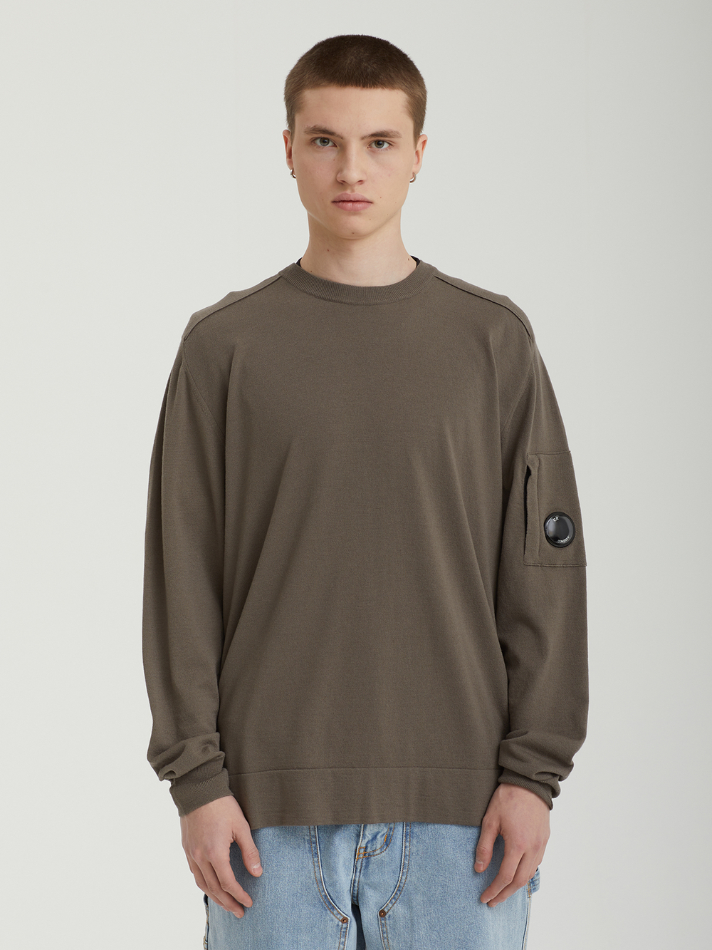 Мужской Свитер Crew Neck In Merino Wool