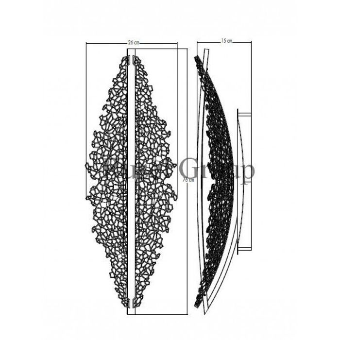 Настенный светильник Swarovski AMACA SHK501