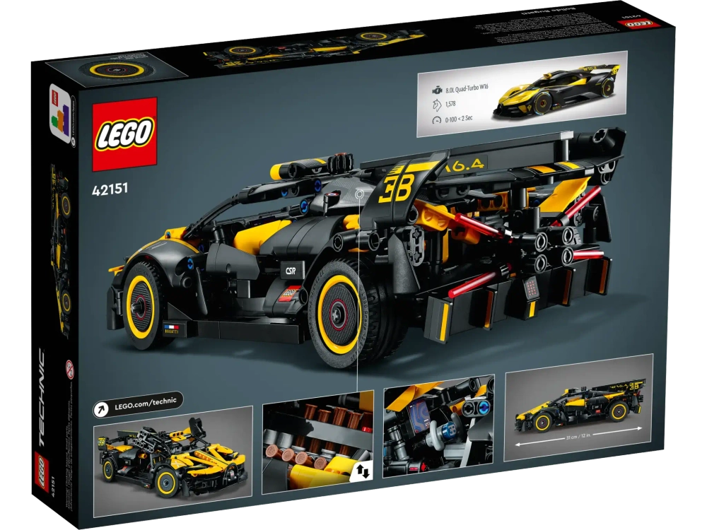 Конструктор LEGO Technic 42151 Bugatti Bolide