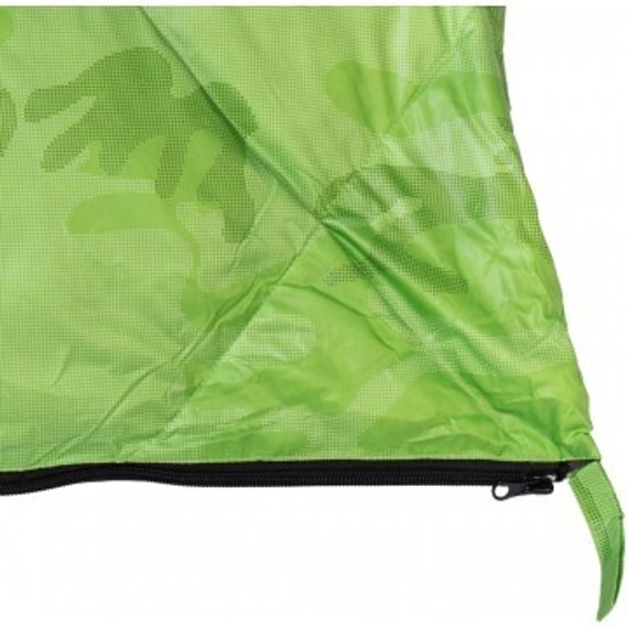 Спальный мешок пуховый PREMIER 210х72см (t-5C) зеленый (PR-SB-210x72-G)