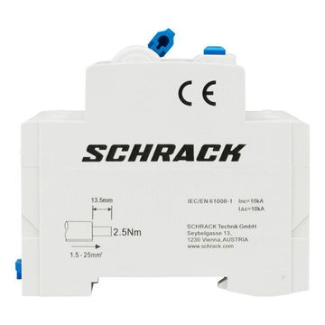 УЗО Schrack Technik 4P 63A 300mA тип A 10kA Amparo AR056130-- (ВДТ)