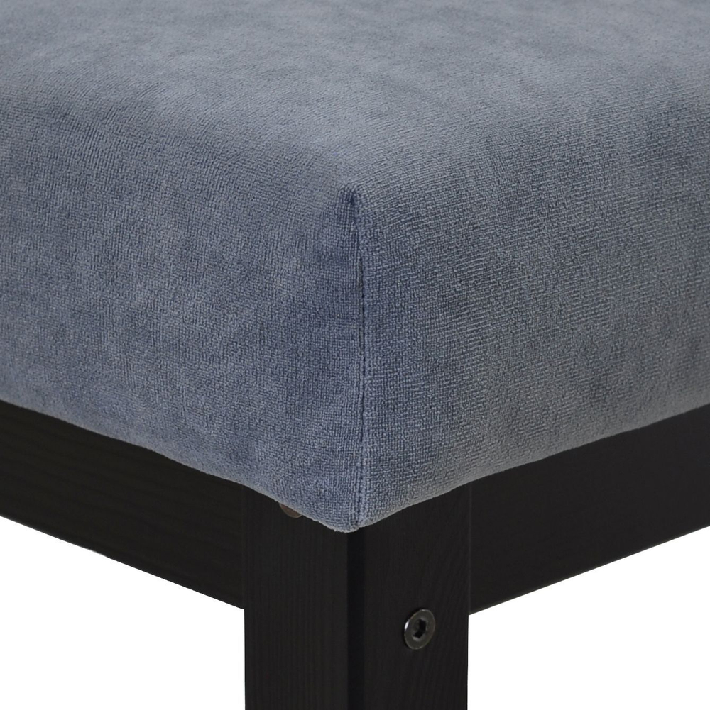 Табурет Икеа с мягким сиденьем из сосны