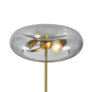 Лампа настольная 2*E27 V000543 11062/2T Smoke золото/дымчатый Leggero Indigo