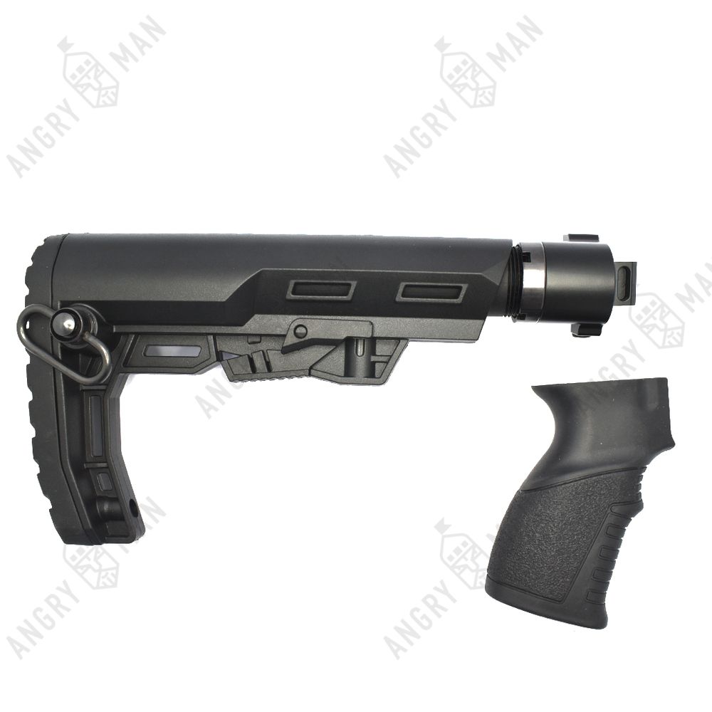 Легкий телескопический приклад на АК и аналоги, Alpha без подщечника, K.Arma