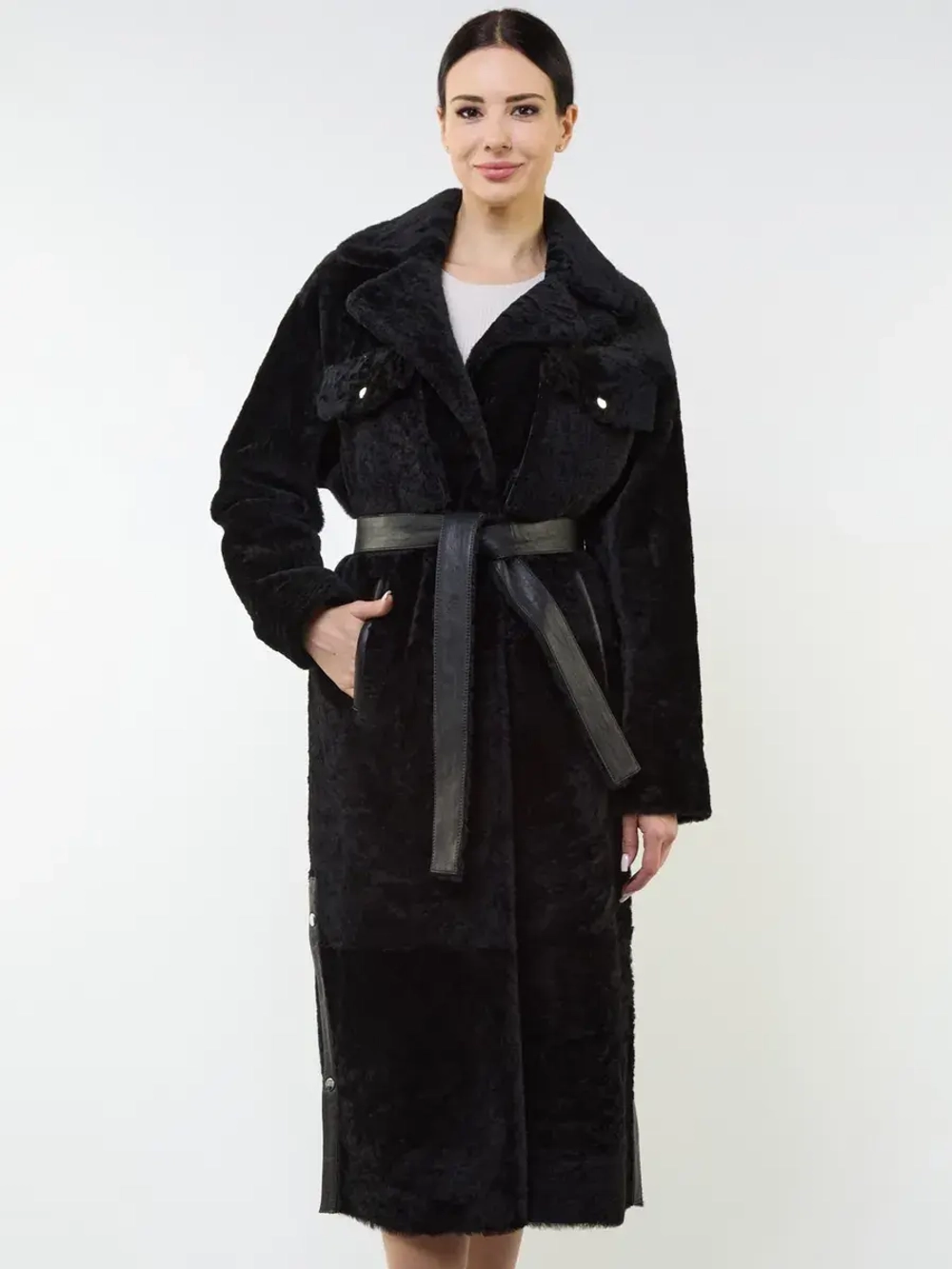 Дубленка зимняя шуба натуральная