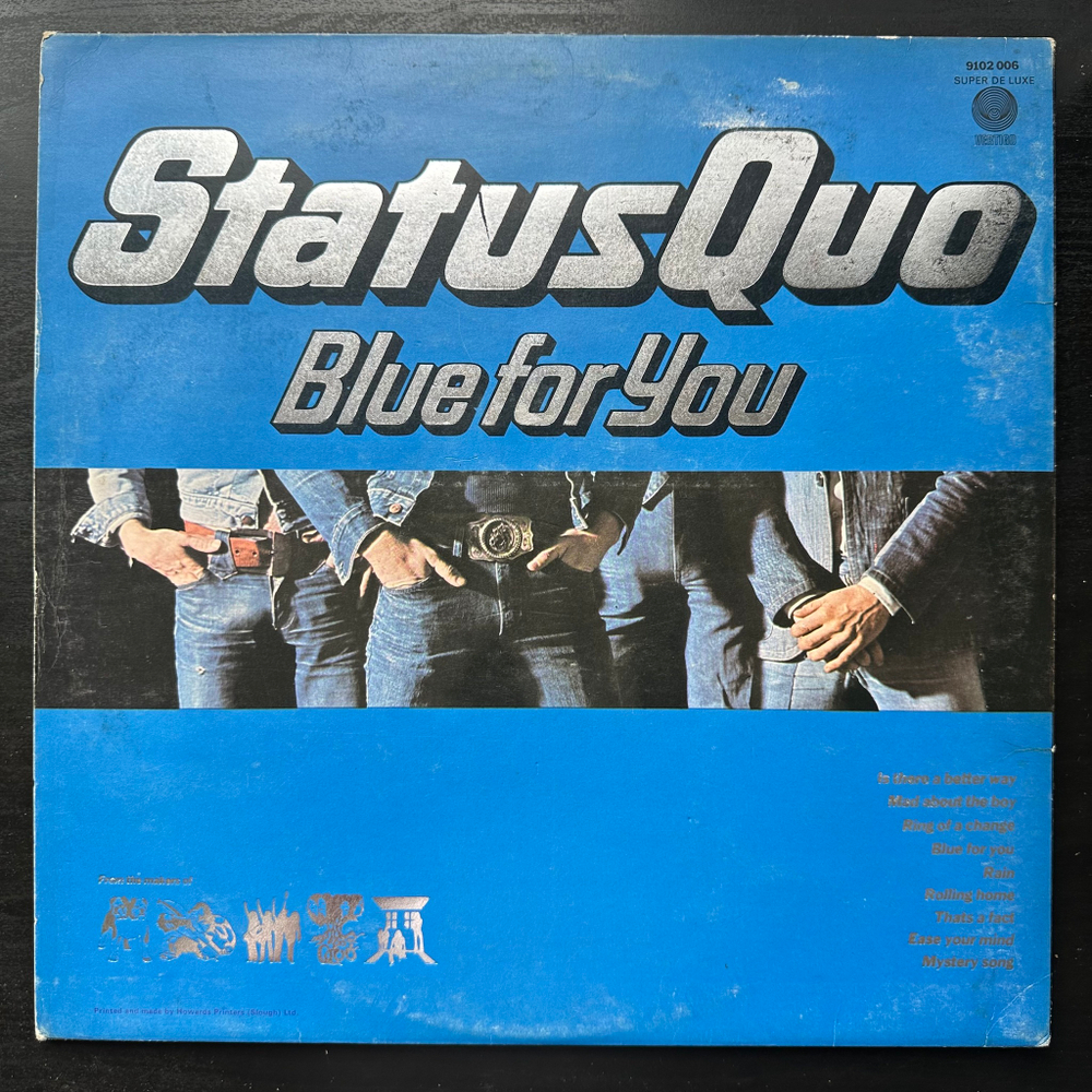 Status Quo - Blue For You (Англия 1976г.)