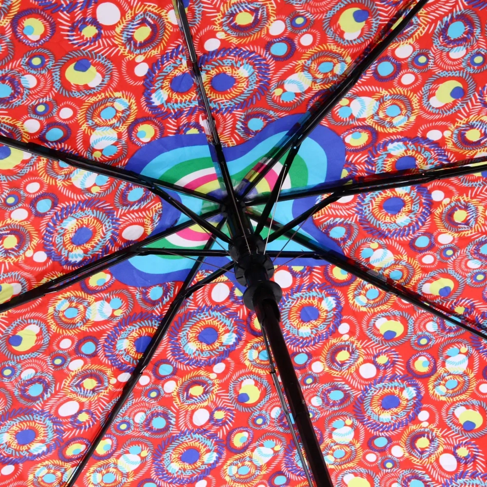 Зонт женский полуавтомат «Кланти», микс 6 цветов, 8 спиц, d-100см, длина в слож. виде 30см