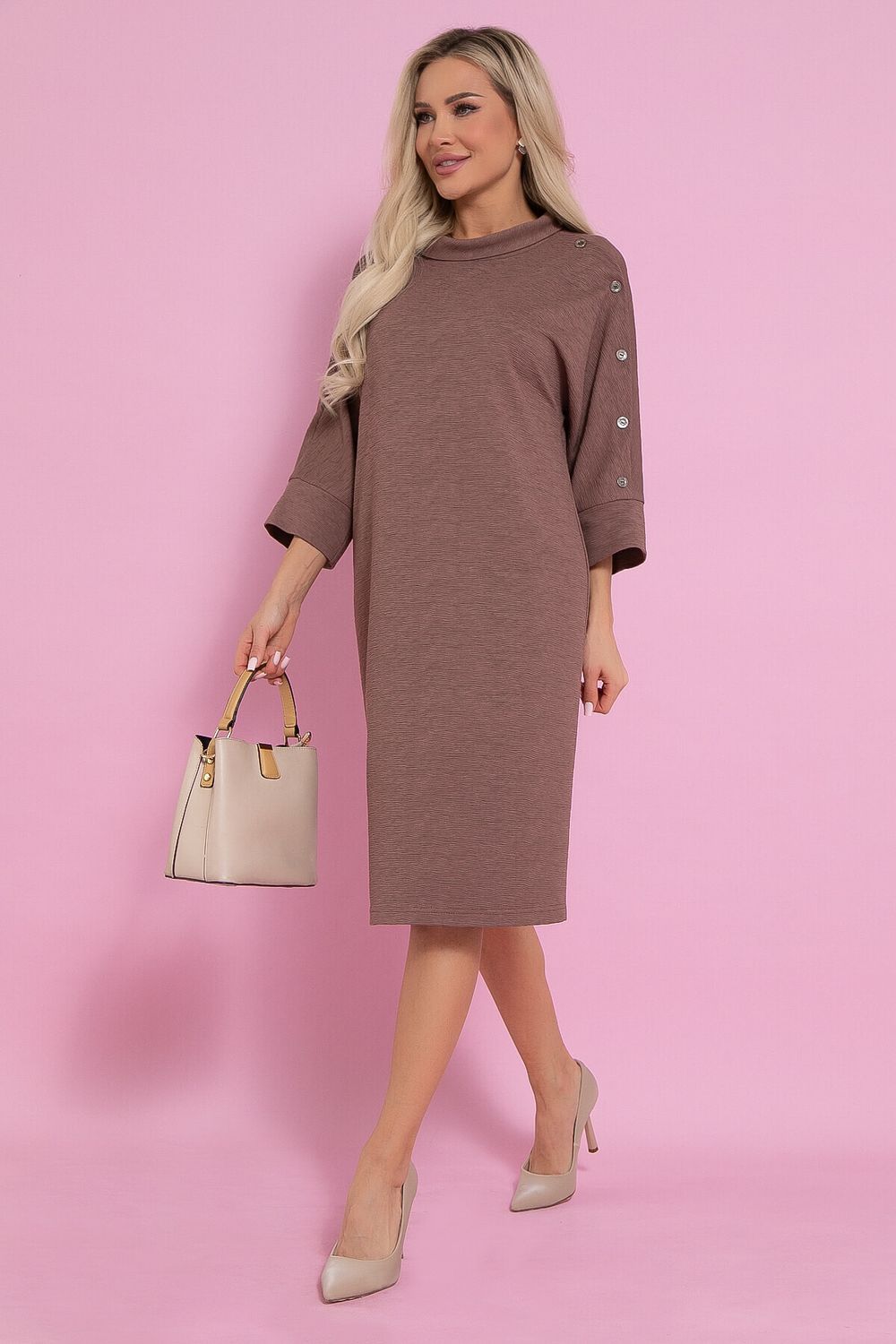 Платье Марьяна (кофе) П12807-4М LT Collection