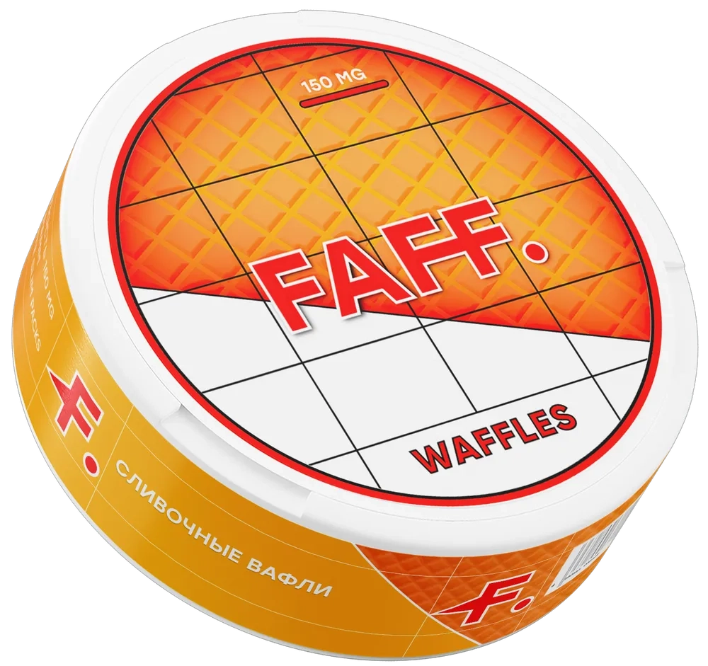 FAFF WAFFLES (150 МГ) - СЛИВОЧНЫЕ ВАФЛИ