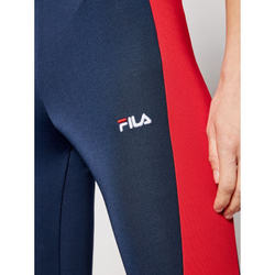 Леггинсы Fila Alya Blocked Tights Women - black iris/true red/bright white