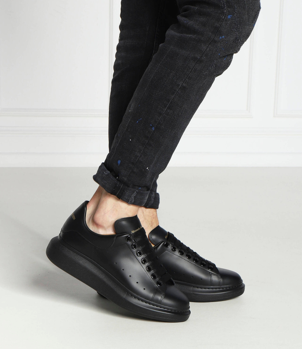 Кожаные кроссовки Alexander McQueen - черный(553761 WHGP0)