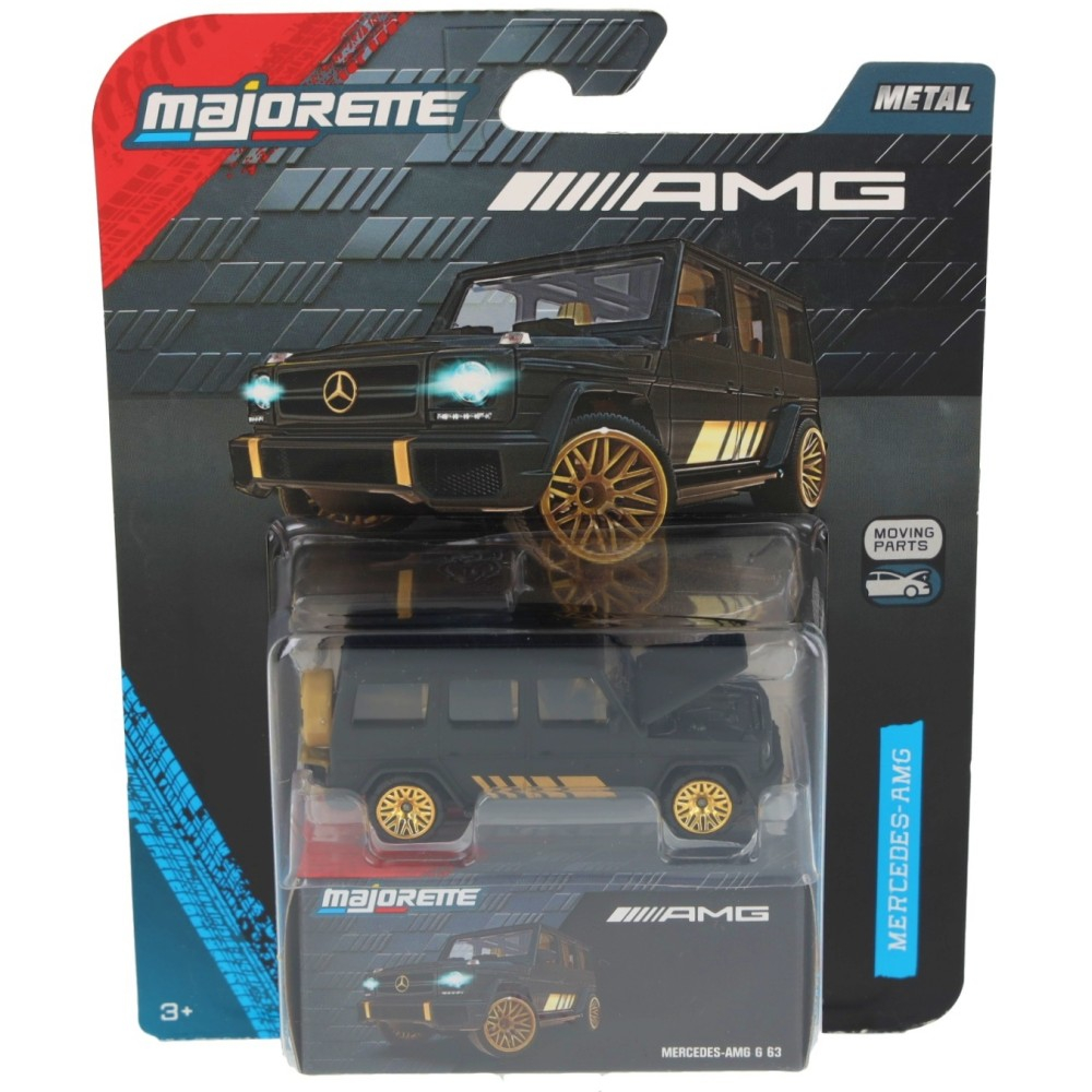 Металлическая машинка Majorette Mercedes-AMG G 2101000 F 63 1:64 2101000 F — фото 1