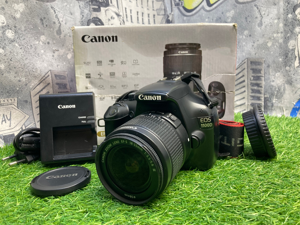 Canon 1100D + 18-55mm 9.500 кадров Покупка/Продажа