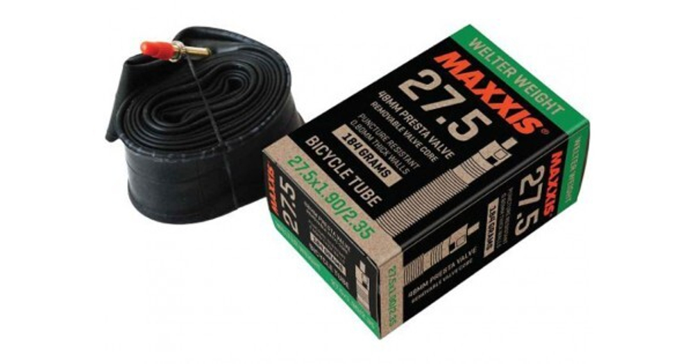 Камера Maxxis Welter Weight 27.5x1.90/2.35 0.9 мм вело нип. (IB75078100 =&gt; IB75078400)