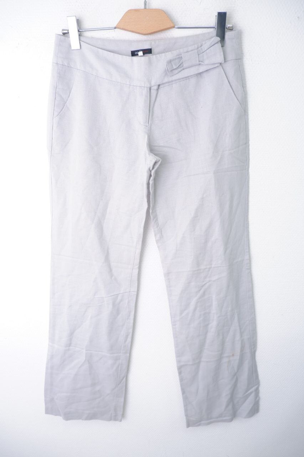 Брюки Oodji светлые 46 размер