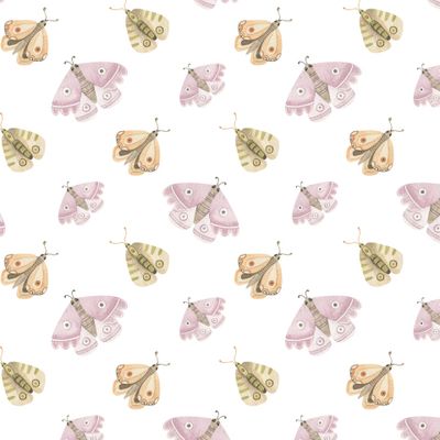 Pastel butterflies