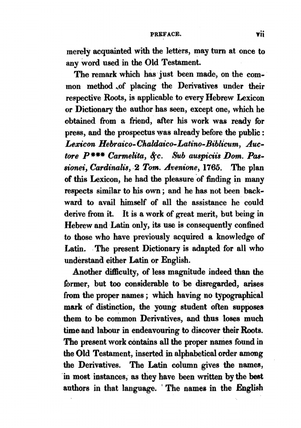 A Hebrew, Latin, and English Dictionary. Volume 1 | J.S.C.F. Frey