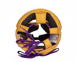 Шлем боксерский Clinch Undefeated золотой C162