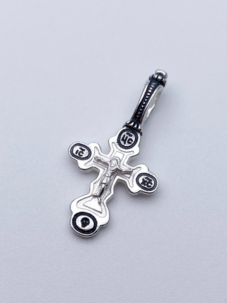 Крест из серебра/Частичное чернение