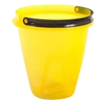 Ведро прозрачное Лайт 8л мультиколор