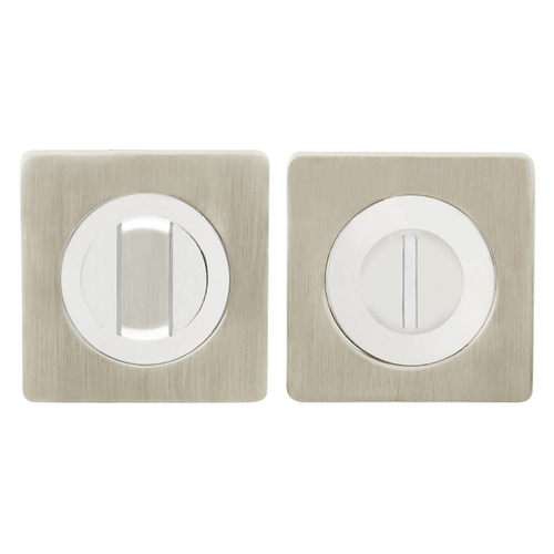 Накладка-ручка поворотная BK6.K.JK51 (BK6JK) SN/CP-3 матовый никель/хром