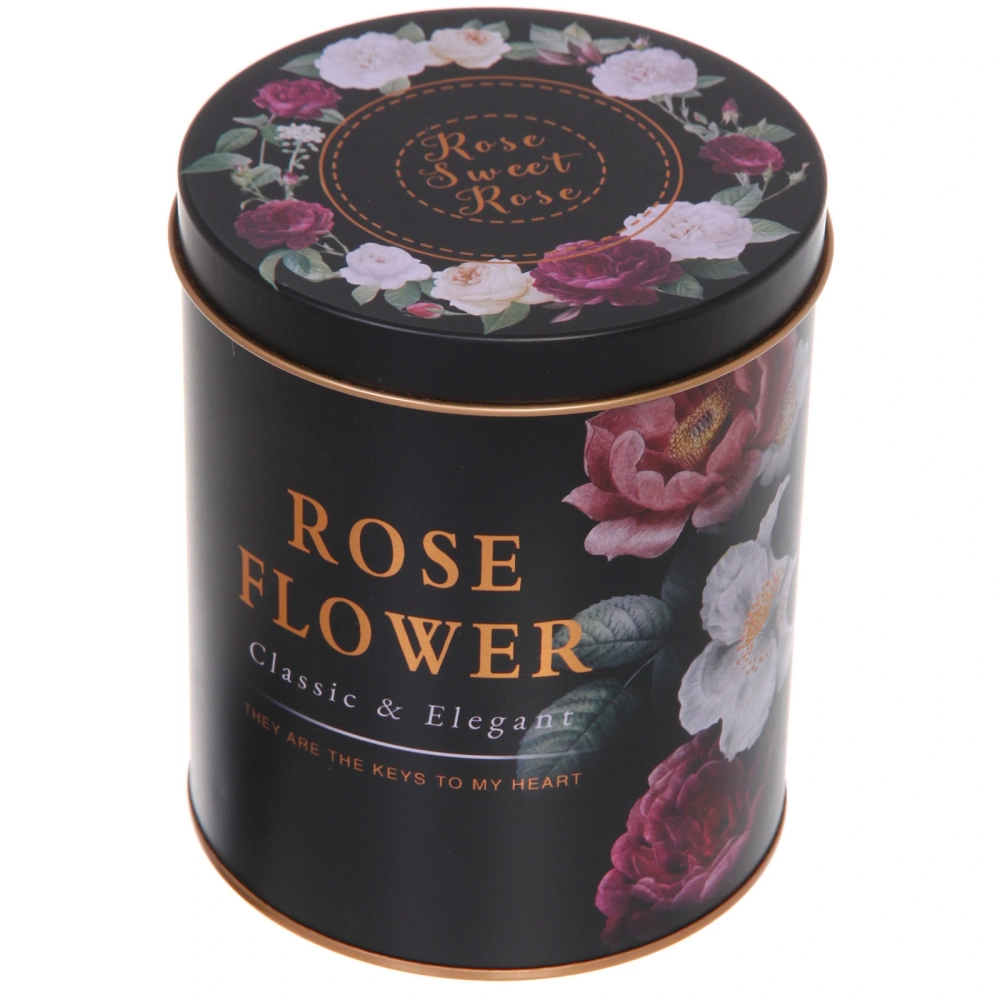 Банка для хранения металлическая «Цветочная магия» 1000мл