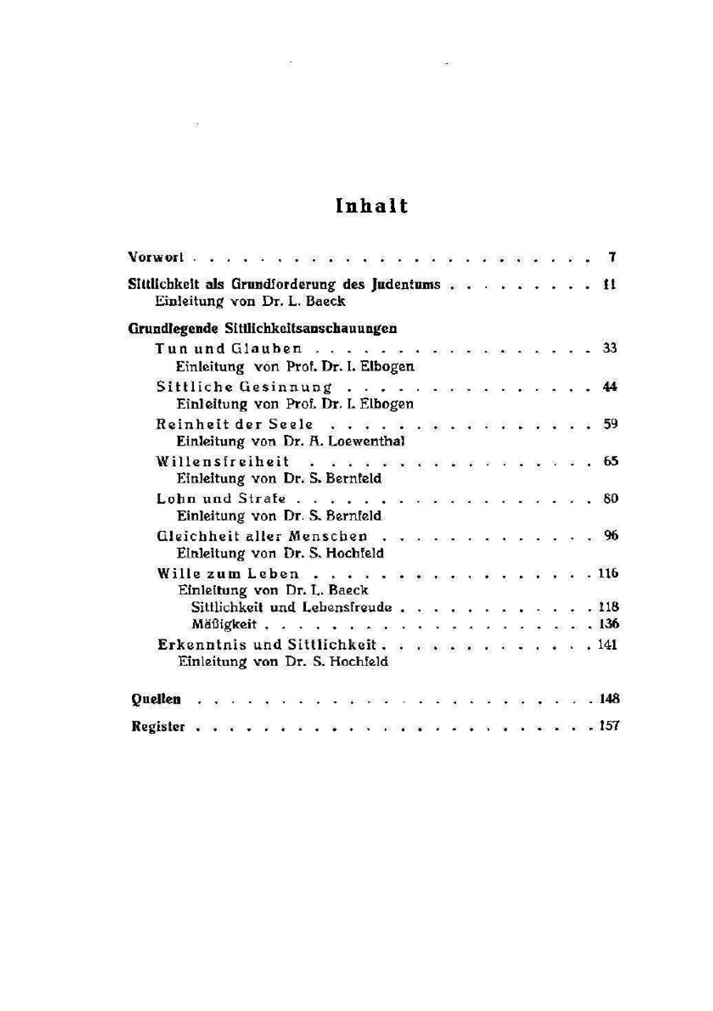 Die lehren des judentums. nach den quellen | L. Baeck; J. Elbogen; S. Hochfeld
