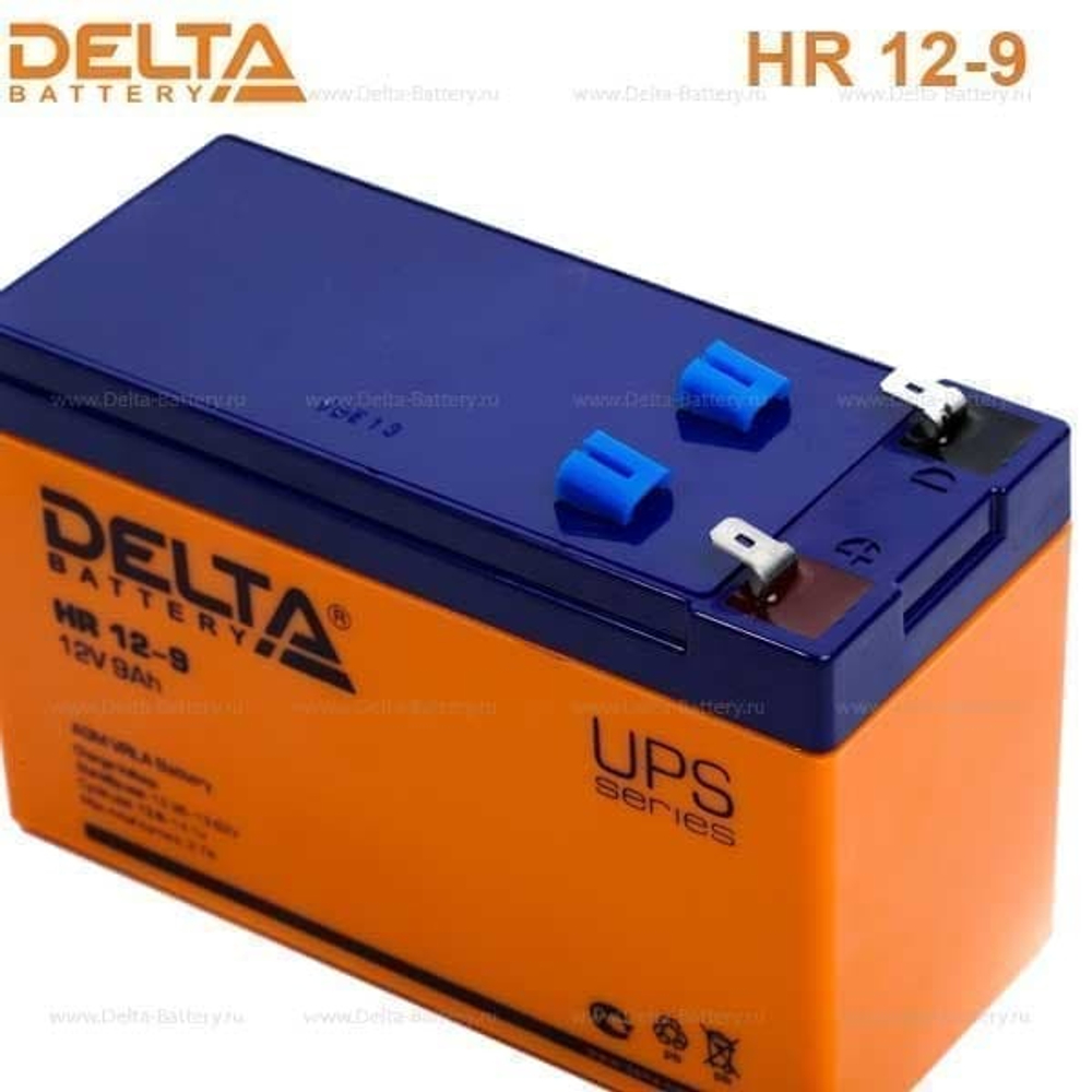 Аккумуляторная батарея Delta HR 12-9 (12V / 9Ah)