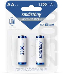 Аккумулятор Smartbuy R06 2300 mAh BL блистер. (Цена за 2шт)