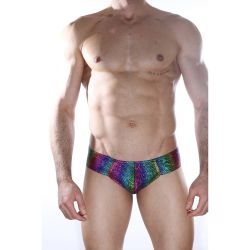 Мужские трусы слипы разноцветные Don Moris DM012131