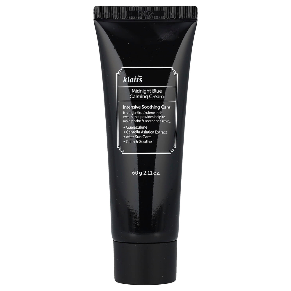Dear, Klairs, Midnight Blue, успокаивающий крем, 60 г (2,11 унции)
