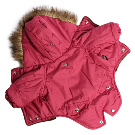 Зимняя куртка для собак Lion Winter парка LP057 (Размер ХS (спинка 15-17 см))