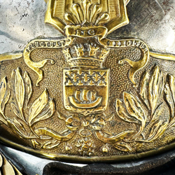 Кавалерийский шлем (каска) национального гвардейца образца 1876 г., тип 1907 г. Франция, н. ХХ в.