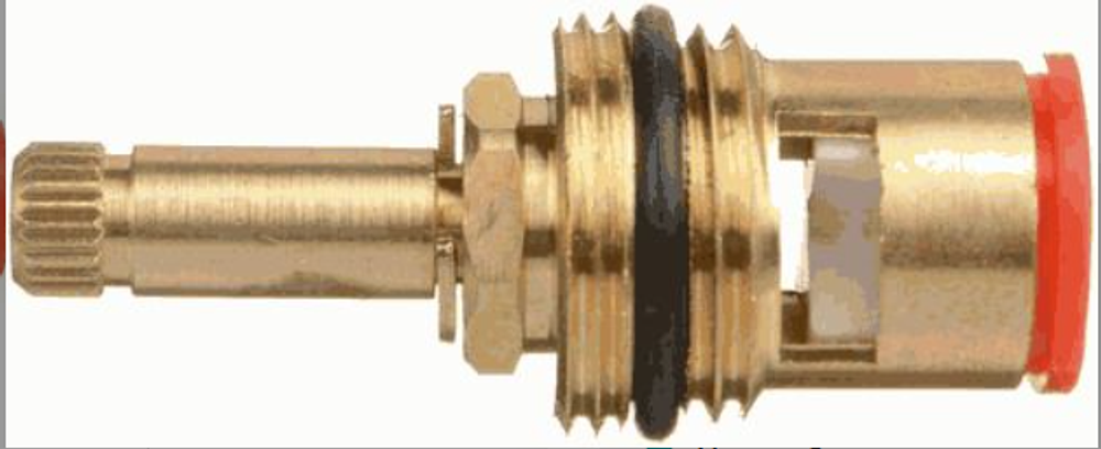 кран-букса MELODIA керамика 1/2" 8*24 под крест (поворот 90град.) 2 шт/уп MKP06613BL