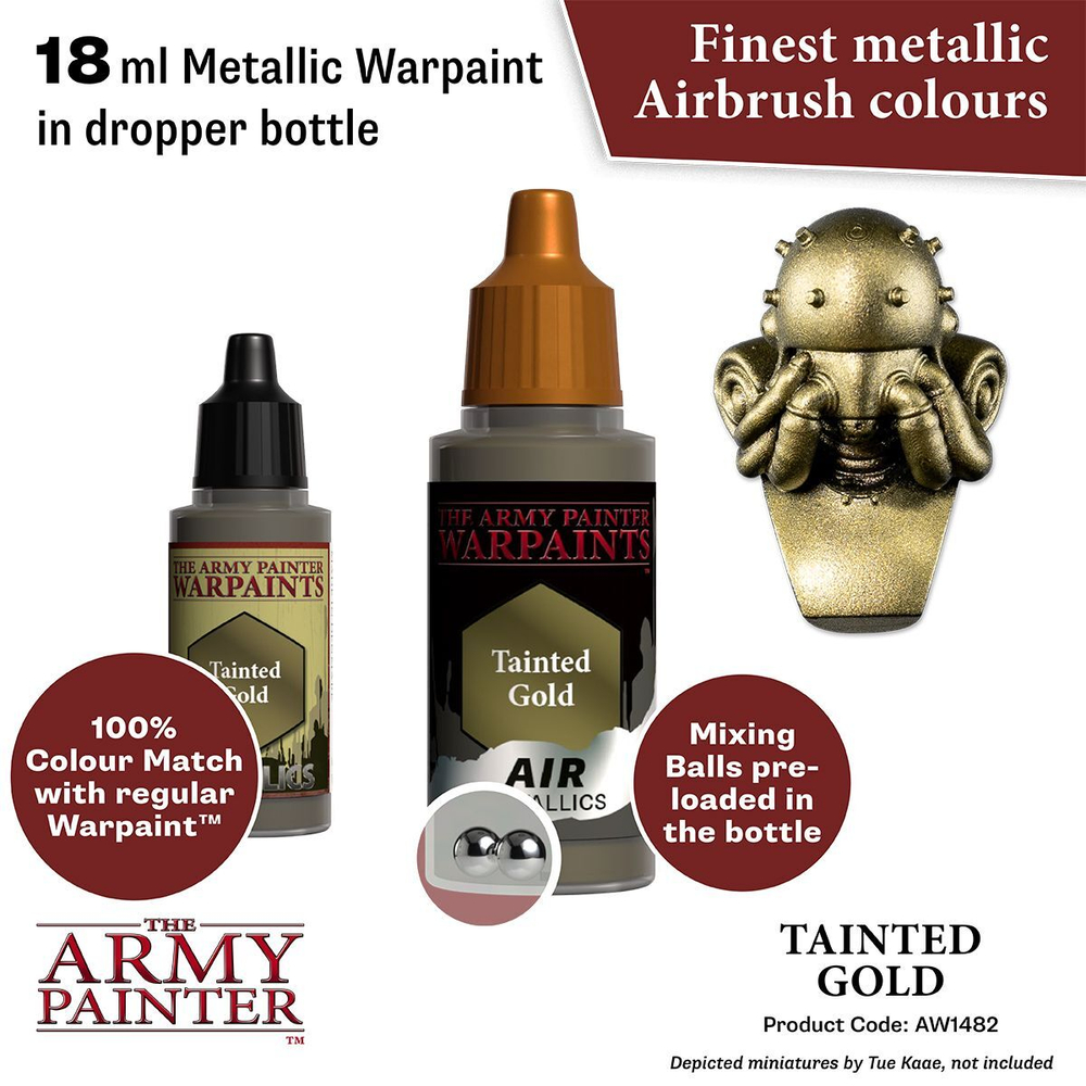 Warpaints Air Metallic: Tainted Gold