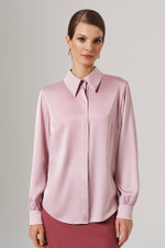 23086 Блузка женская (пепельно-розовый)