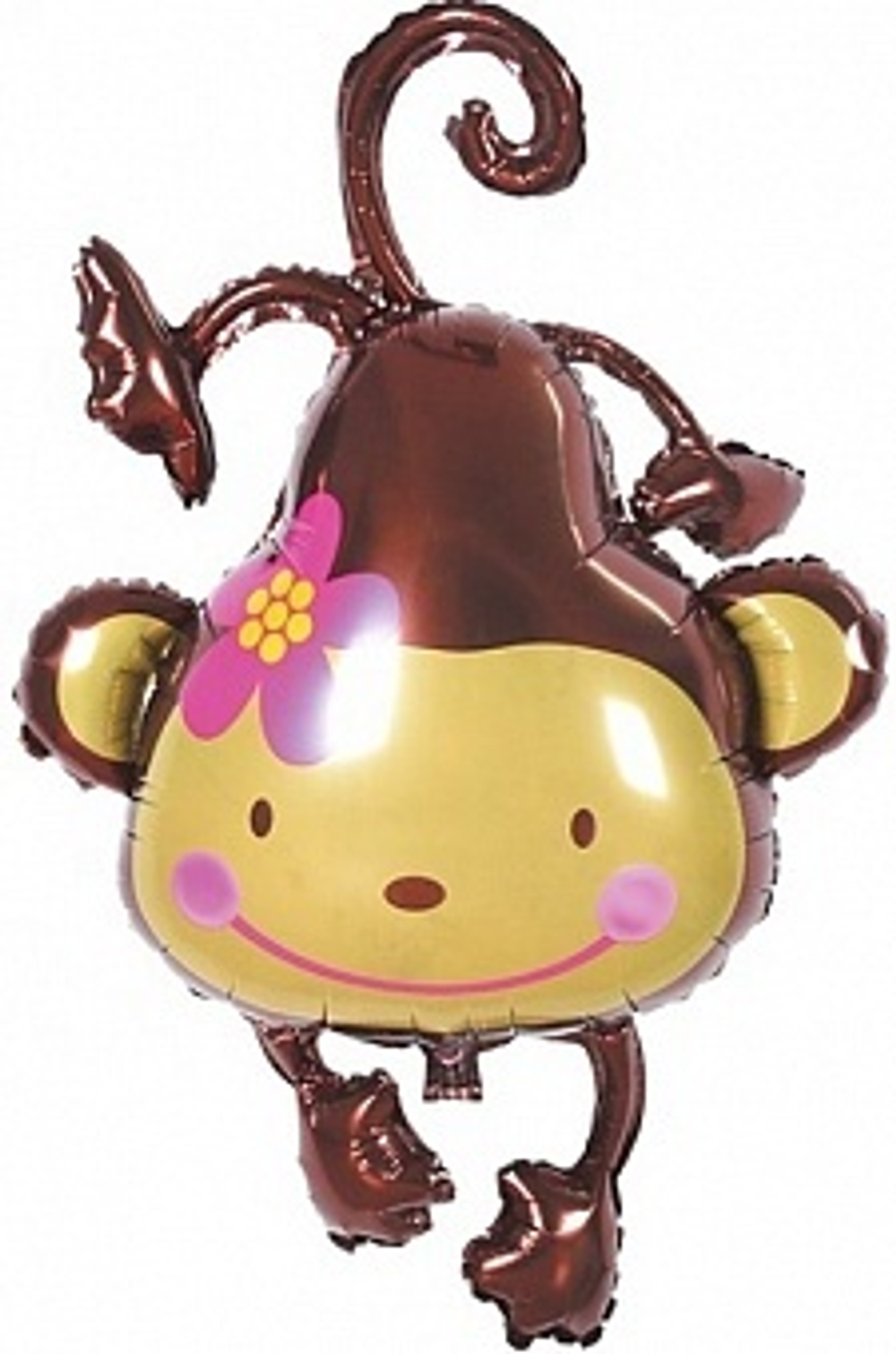 К Фигура Обезьянка с цветком (47''/119 см)