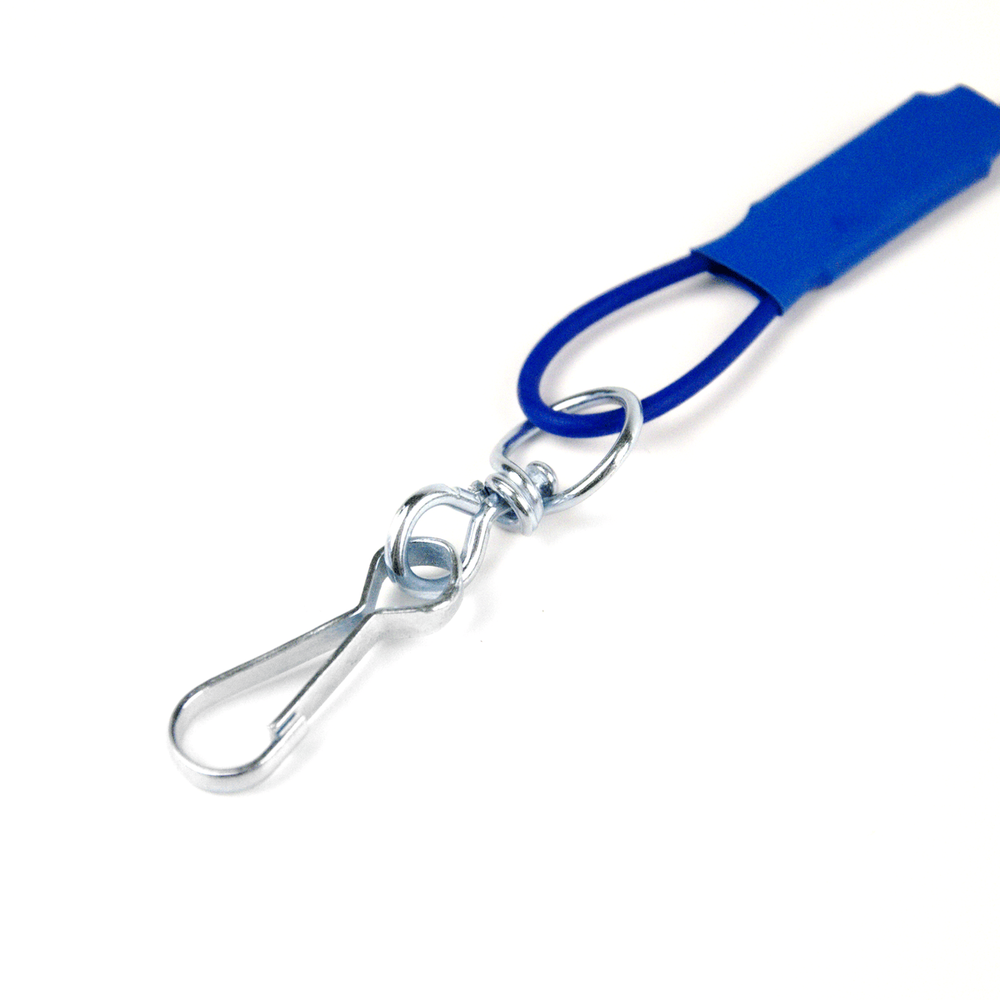 Кукан металлический (трос) с поплавком Три Кита, 9-ти карабиновый