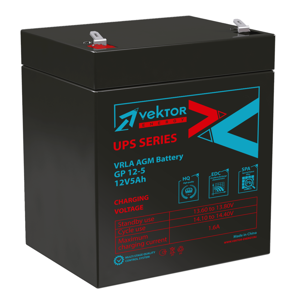 Аккумулятор  VEKTOR ENERGY GP 12-5