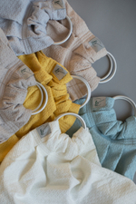 Тканый слинг на кольцах «Крепкие объятия», Горчица